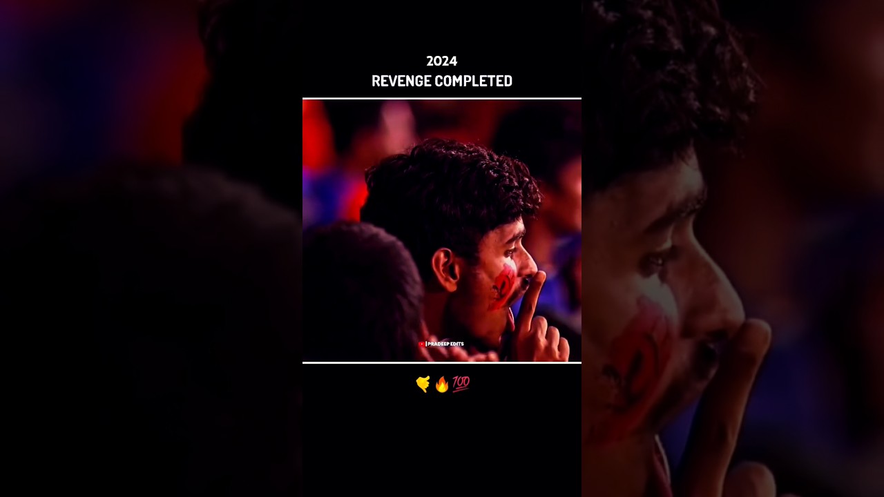 RCB V/S SRH 2024 Revenge👿🔥💯 Completed✅Next 2025✅✅