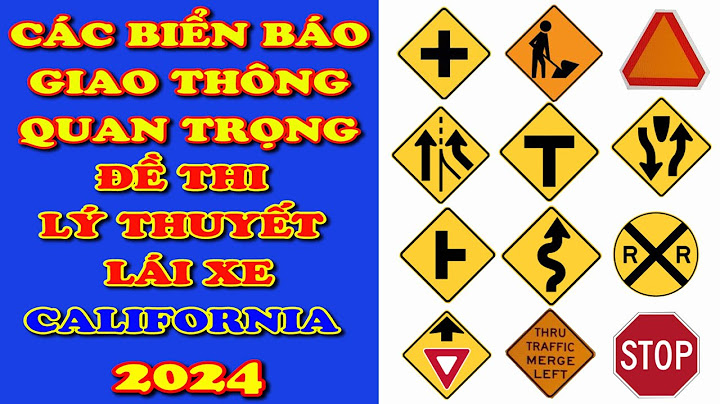 Cơ quan nào đặt biển báo giao thông năm 2024