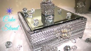 DIY WEDDING CAKE STAND | PASTRY TRAY Display Piece