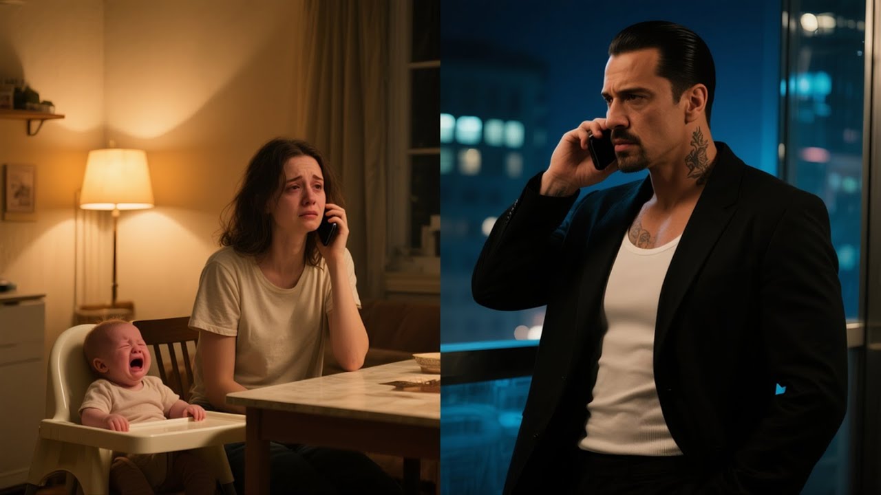 Single Mom Dialed the Wrong Number—The Mafia Boss Heard Her Baby Cry and Froze