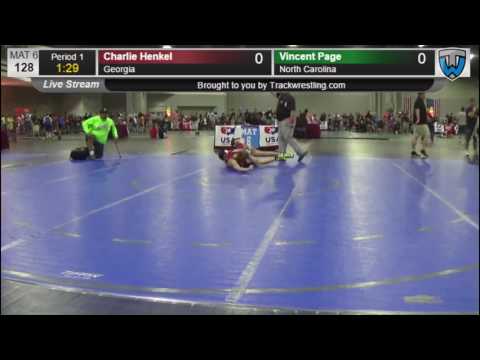 3117 Schoolboy 128 Charlie Henkel Georgia vs Vincent Page North Carolina 3616843104