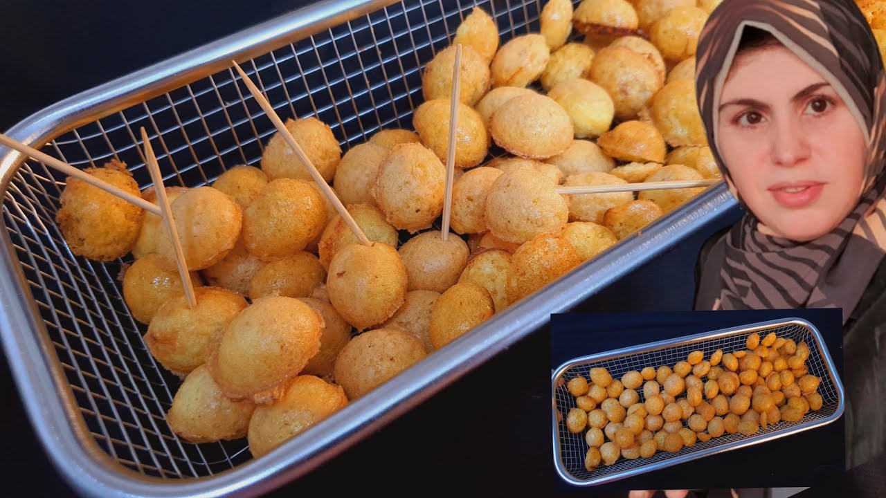 قال ايه مفيش زلابية ولا لقيمات في الدايت⁉بدون حلفان اخترااع✋أرخص سناك 3 مكونات بالبيت بدون قلي #keto