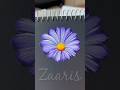 💜Easy PURPLE flower🪻acrylic 🖌️🎨#shorts #viral #flowerpainting #acrylic #purple #yt #easy