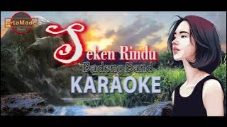 SEKEN RINDU-Karaoke Lagu Bali-Badeng Band