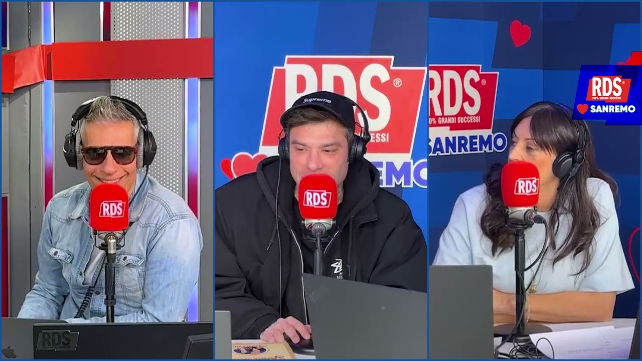 Sanremo 2025: Fedez prima della finale commenta la sua esibizione di Bella Stronza con Marco Masini