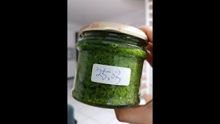 【短】万能罗勒青酱食谱 | Basil Pesto #shorts