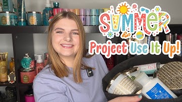 Summer Project Use It Up Intro | Products I am Using This Summer ☀️