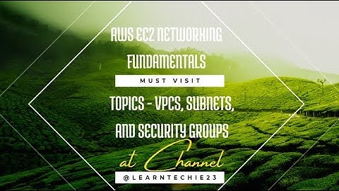 AWS EC2 Networking Fundamentals: VPCs, Subnets, and Security Groups -Session 4 #aws #ec2 #youtube
