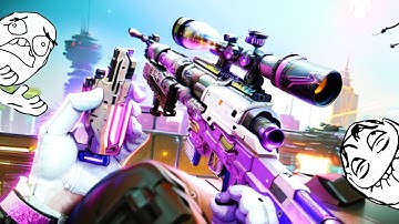 Acting like a BOT then CHEATING with a SNIPER (FUNNY REACTIONS)