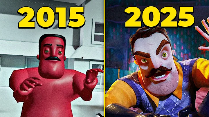 Evolution of HELLO NEIGHBOR Games (2015-2025)