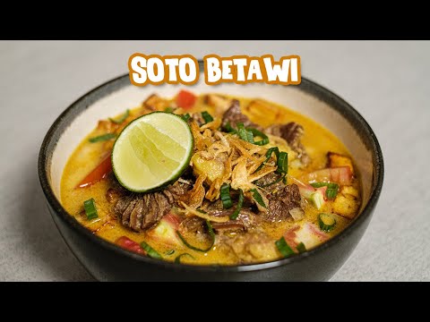 Resep Soto Betawi Temennya Haji Mamat, Kuahnya Spesial Gurih Wangi dan Ada Tips Anti Gagal !