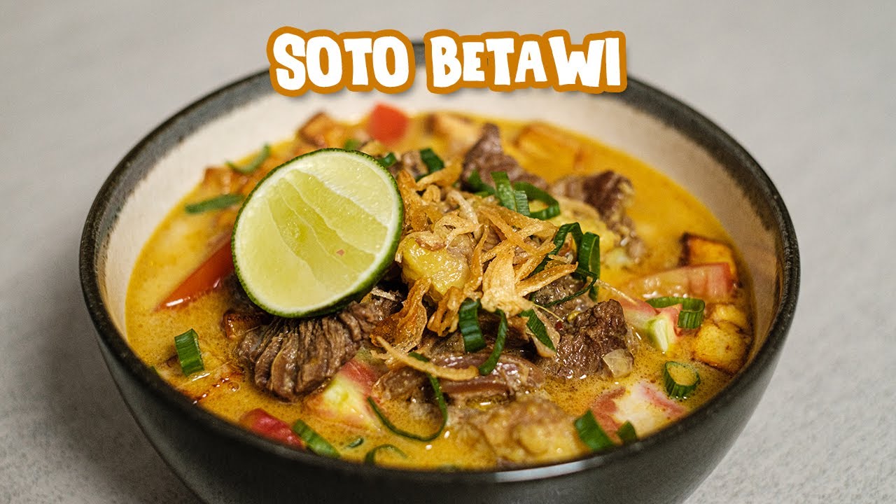 Resep Soto Betawi Wangi, Gurih, Anti Gagal ala Chef Ade Koerniawan