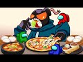 FRIDAY NIGHT FUNKIN vs Eating Vegetarian Mukbang - FNF ANIMATION MUKBANG