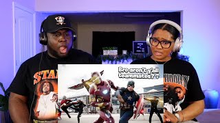 Kidd and Cee Reacts To When THE AVENGERS had a CIVIL WAR at the airport