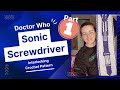 Sonic Screwdriver - Interlocking Crochet-A-Long. Part 1 (to row 38)