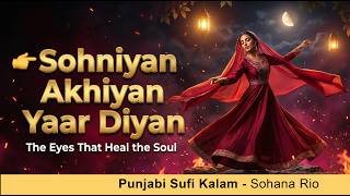 Sohniyan Akhiyan Yaar Diyan | Punjabi Sufi Kalam 2026 | Sohana Rio | Musiczterr