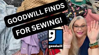 Goodwill Bins Haul: Turning Clothes & Sheets Into Sewing Fabric—for Pennies! #thriftingatgoodwill Guide