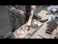 Видео испытаний ножа Модель С2 с клинком из кованой стали Х12МФ