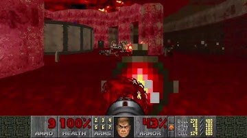 Doom 2: Nostalgia Map24 "Flesh And The Power It Holds" Gameplay [100%]