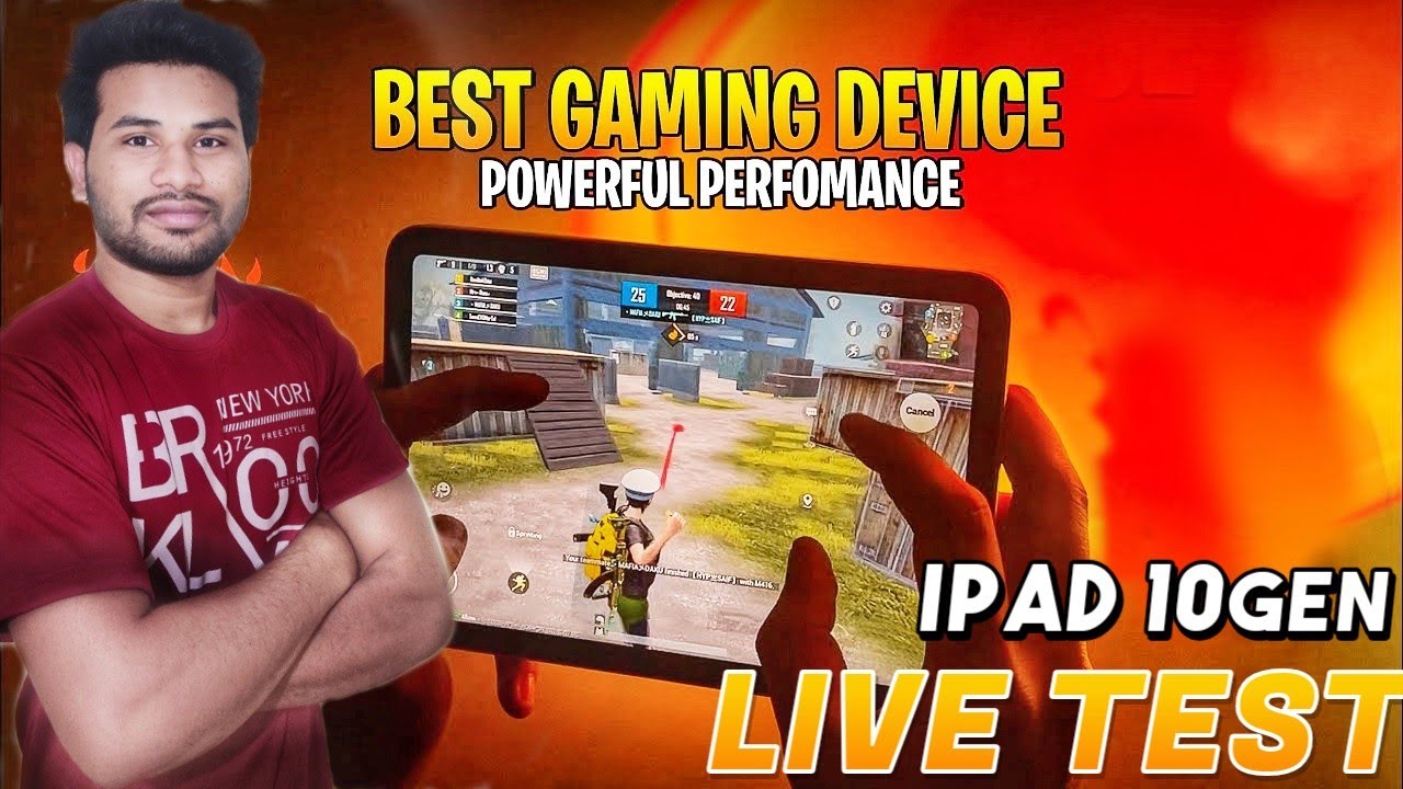 ipad 10th generation bgmi test || ipad 10th gen bgmi gameplay |ipad ...