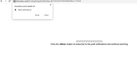 Chustozu.com web push notifications (removal guide).