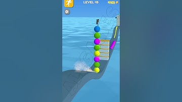 stack rider lvl 45 gameplay all games #shorts #stackrider #allgames #viralvideo