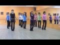 San antonio to go  line dance dance  teach in english  