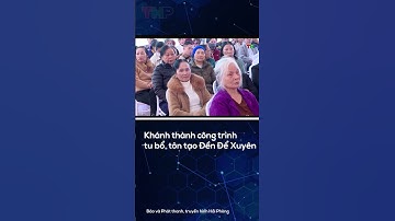 Khánh thành công trình tu bổ, tôn tạo Đền Để Xuyên