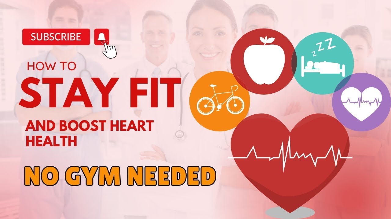 🔥 Stay Fit & Boost Heart Health WITHOUT the Gym! 💓🏃♀️