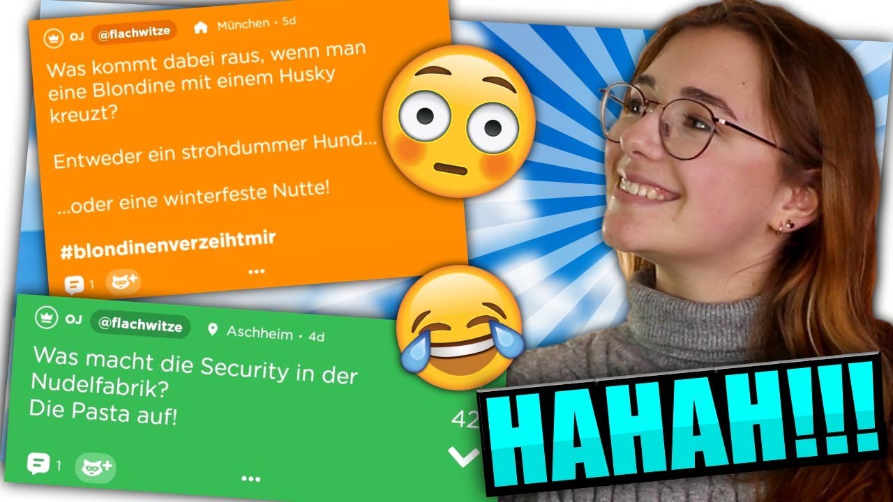 FLACHWITZE die ihr NICHT weiter erzählen dürft! - Ach da Jodel mir doch einen!