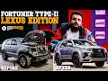 We transformed this toyota into a lexus fortuner  only brotomotiv   prices shared