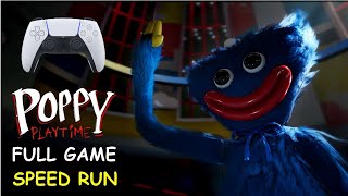 Poppy playtime chapter 1 PS5 full game + speedrun (no commentary)