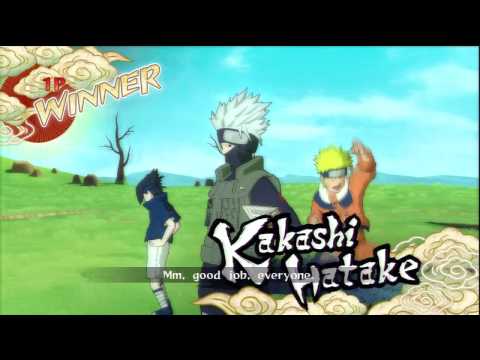 Naruto Ultimate Ninja Storm - Kakashi vs. Kisame HD