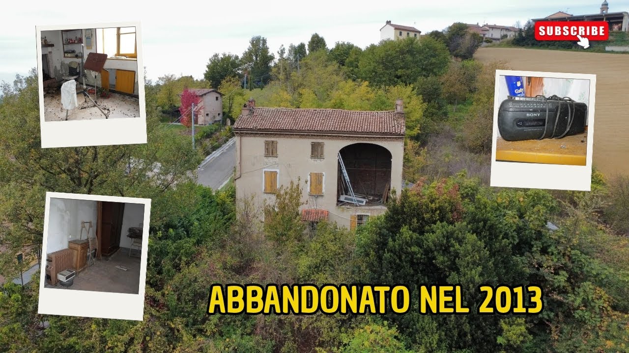 LA CASA DELL'AUTO FERMATA DALLA POLIZIA - Trovo una casa abbandonata dal 2013!