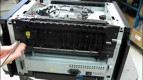 Installing the fuser maintenance kit and rollers in the Dell 2330dn 2350dn 3330dn