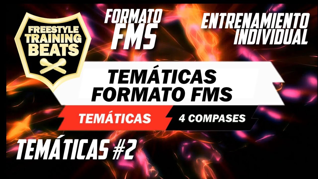 TEMÁTICAS #2 | Entrenamiento individual formato FMS | Ejercicio para improvisar Freestyle Rap