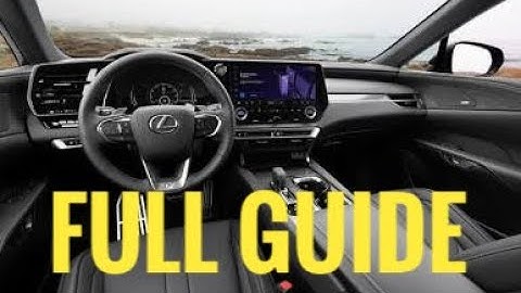 UPDATED - Lexus Steering Wheel Controls Explained – Full Guide