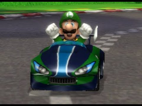 Mario Kart Wii 50cc Shell Cup Luigi Gameplay