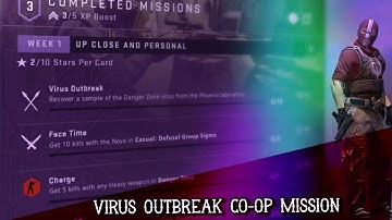 CSGO SHATTERED WEB OPERATIONS VIRUS OUTBREAK *CO-OP MISSION* + ALL COLLECTIBLE COINS