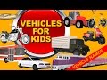 Vehicles for Kids with sound