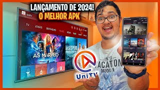 NOVO! O MELHOR APLICATIVO DO MUNDO DE 2024 INSTALE APK em TODAS TV (SMART ANDROID STICK FIRE TV BOX)