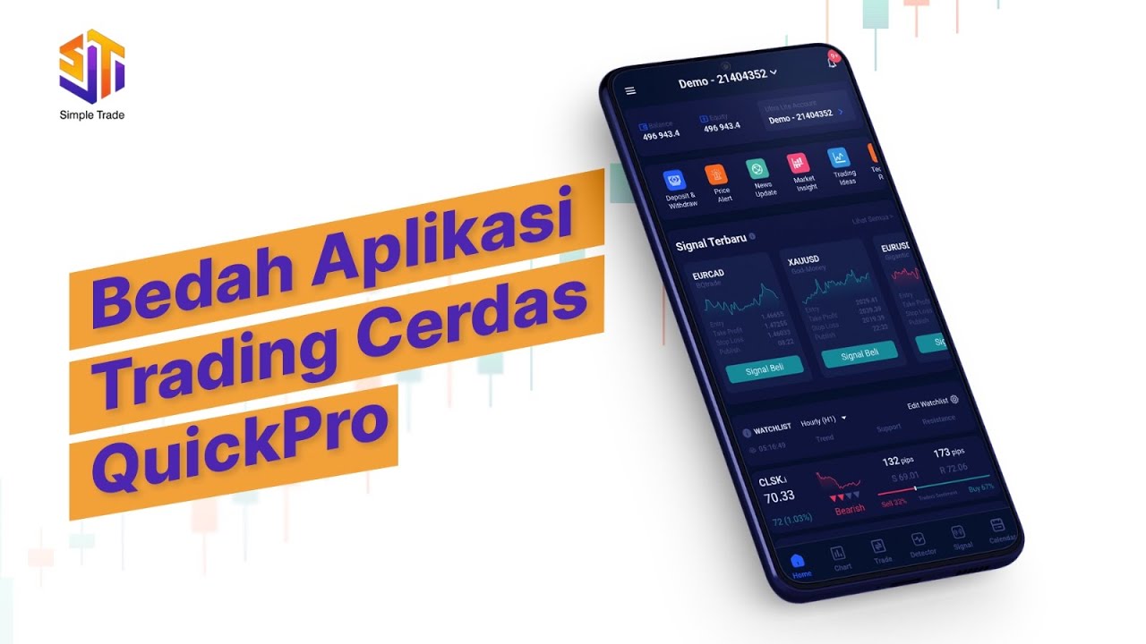 Bedah Aplikasi Trading Cerdas QuickPro By FOREXimf - YouTube