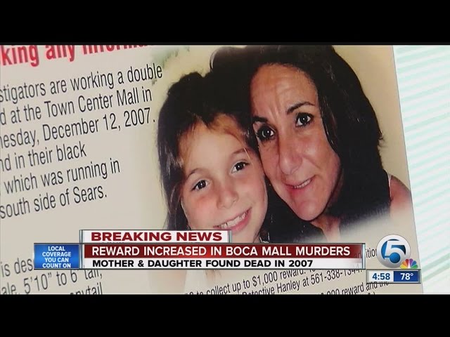 Reward increased in Boca mall murders 