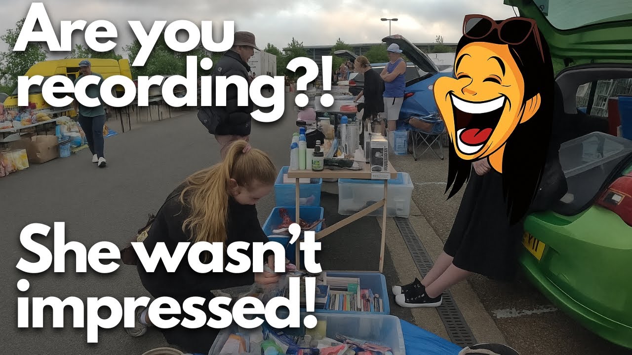 She asked if I was recording.. I had the last laugh and made £££ from her!! eBay Reseller