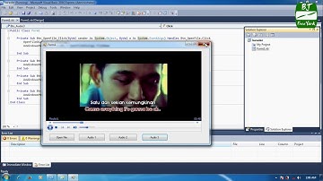 Tutorial - dasar software karaoke menggunakan windows media player dan vb. net 2010