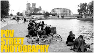 POV STREET PHOTOGRAPHY By the Riverside (Panasonic GX80 - 20mm f1,7)