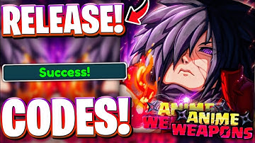 🔥[RELEASE] ALL NEW CODES FOR ANIME WEAPONS! ROBLOX ANIME WEAPONS CODES