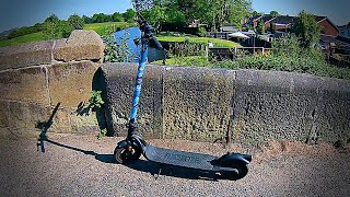 Pure Electric AIR Escooter Ride // Rochdale Canal Towpath & Long Road Home #sunshineeeeeeeeeeeeeeeee