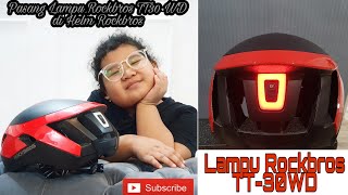 Rockbros Helm dan Unboxing Lampu Sepeda TT-30WD