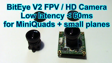 BitEye FPV V2 Low Latency Board Camera with 1080p Video Recorder
